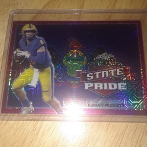 2022 Leaf Metal Kenny Pickett State Pride